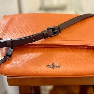 Cole Haan Men's Vibrant Orange Messenger Bag